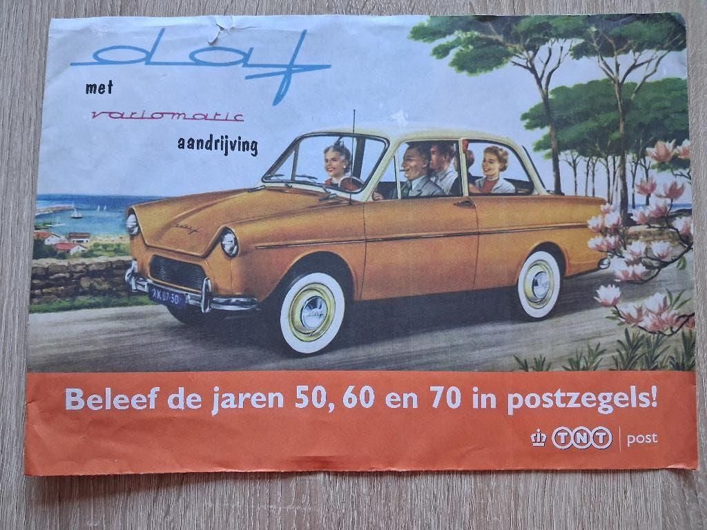 Daf postzegels in enveloppe, Ophalen of Verzenden, Na 1940, Postfris