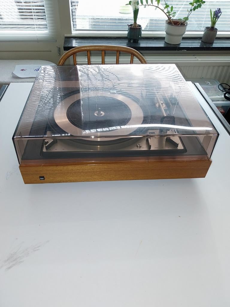 Dual 1218 Platenspeler - Vintage Hifi, Audio, Tv en Foto, Platenspelers, Gebruikt, Platenspeler, Dual, Automatisch, Ophalen