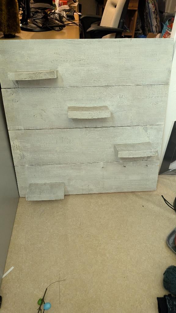 Steigerhout, Doe-het-zelf en Verbouw, Hout en Planken, Ophalen, Gebruikt, 25 tot 50 mm, Plank