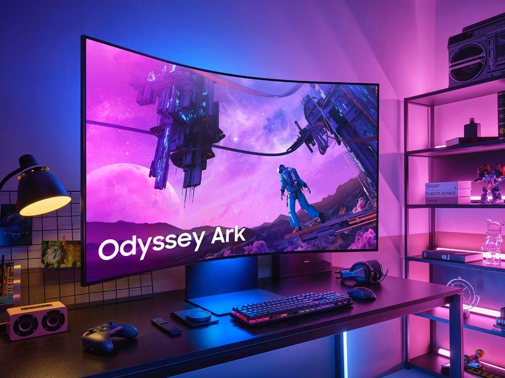 Samsung Odyssey Ark 55" (Gen 1), HDMI, 3 tot 5 ms, Samsung, LED