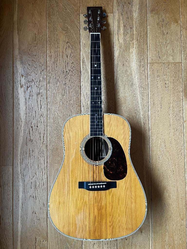 Martin D35 reimagined met K&K Pure mini, Ophalen, Zo goed als nieuw, Western- of Steelstringgitaar, Met (piezo-)element