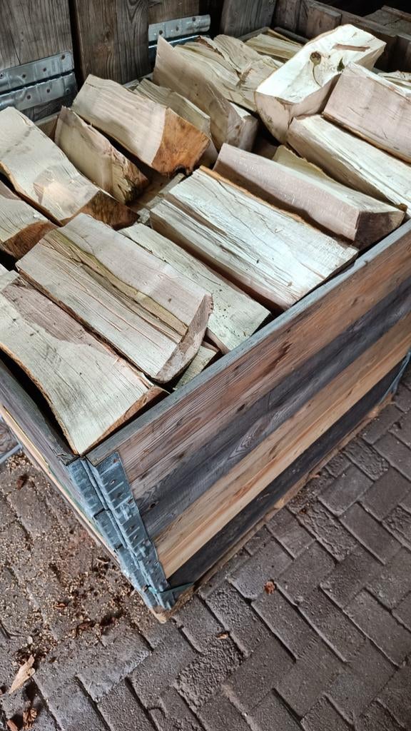 Mooi esdoorn hout voor kachel en open haard, Tuin en Terras, Haardhout, 3 tot 6 m³, Ophalen, Overige houtsoorten, Blokken