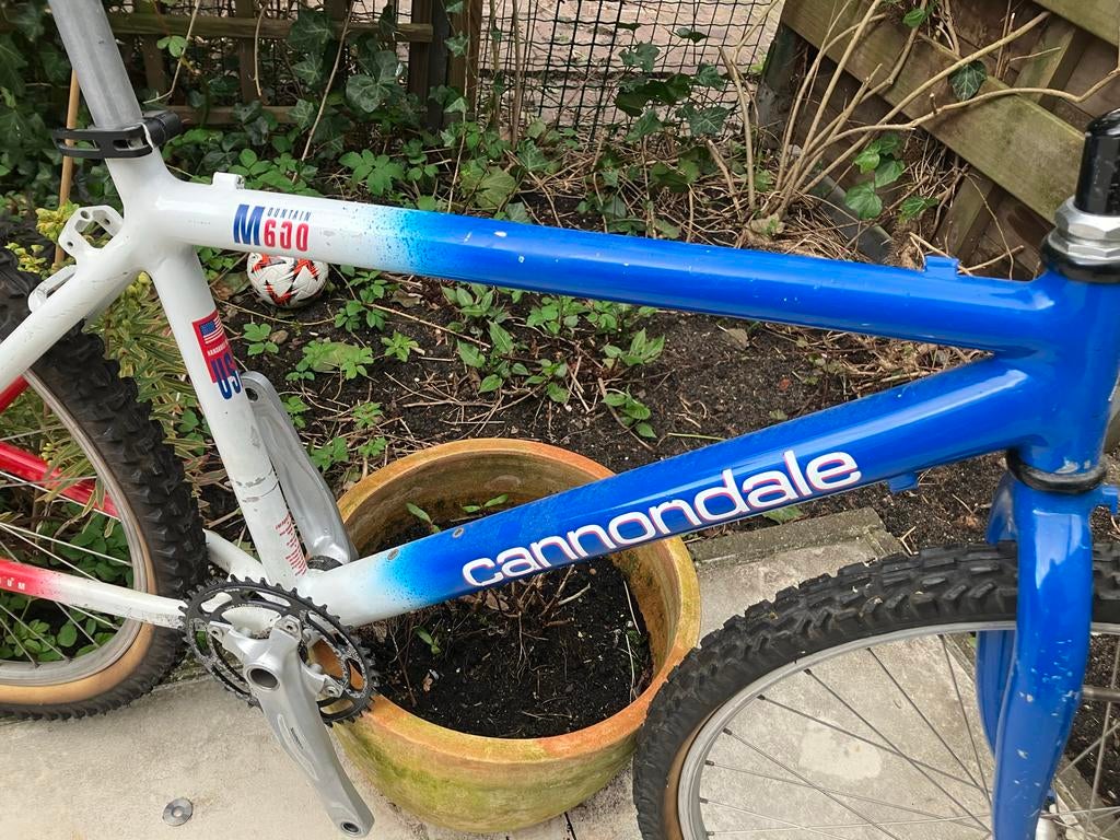 Cannondale M600 Mountainbike - Onvoltooid Project, Fietsen en Brommers, Fietsen | Mountainbikes en ATB, Overige merken, Gebruikt