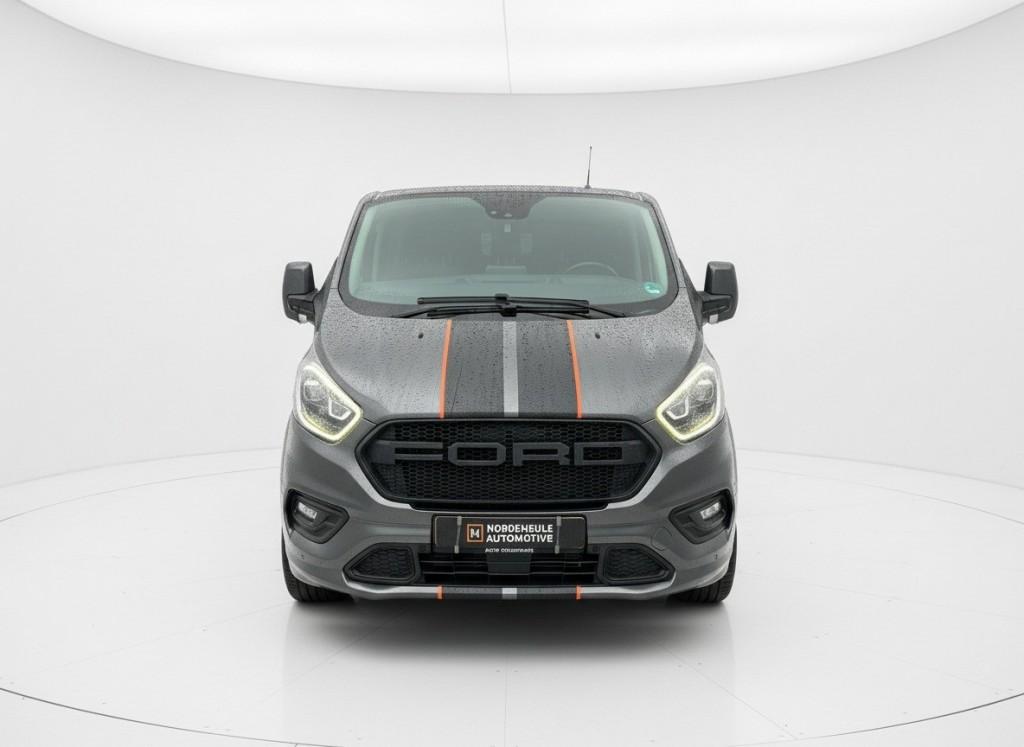 Ford TRANSIT CUSTOM 320 2.0 TDCI L1H1 Sport DC, Navi, Camera, 15 km/l, 4 cilinders, Zwart, Diesel