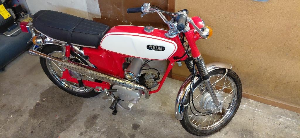 Nette Yamaha Fs1, Fietsen en Brommers, Brommers | Oldtimers, Ophalen, 4 versnellingen, 50 cc, Yamaha