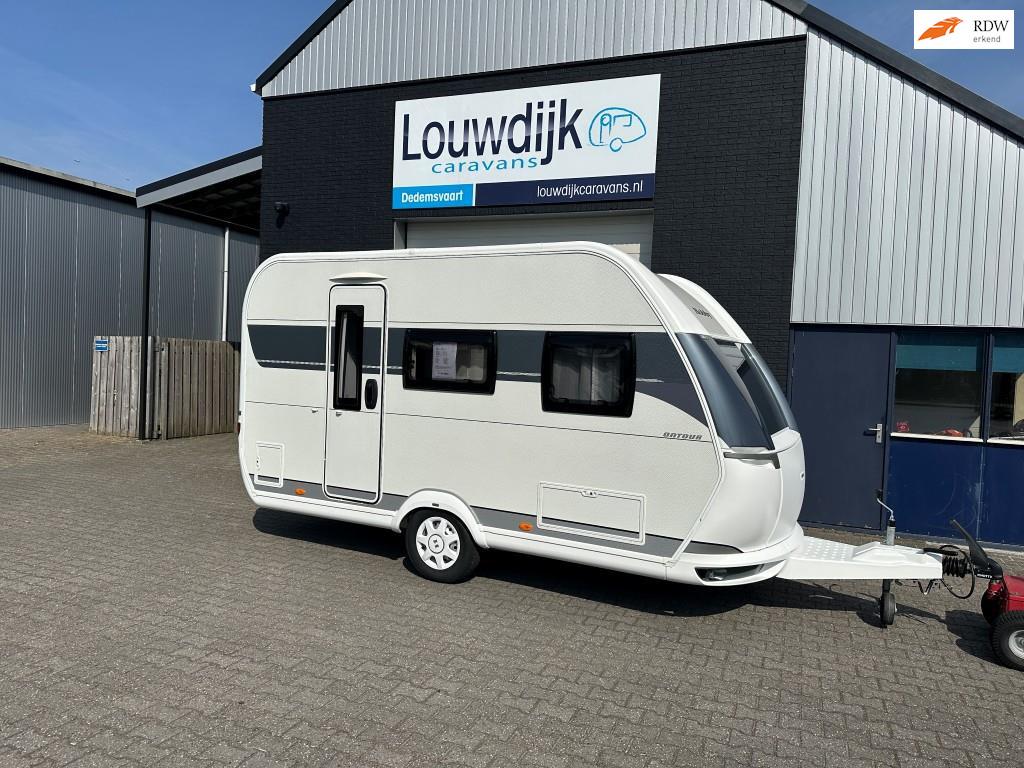 HOBBY On Tour 390 SF ’21 (Vastbed, Treinzit), Vast bed, Hobby, Bedrijf, Treinzit