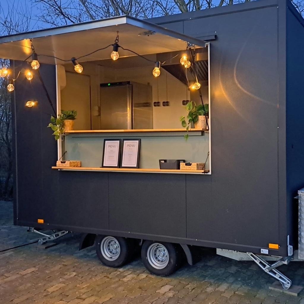 Foodtrailer - Foodtruck - Verkoopwagen, Ophalen, Zo goed als nieuw, Overige typen, Overige