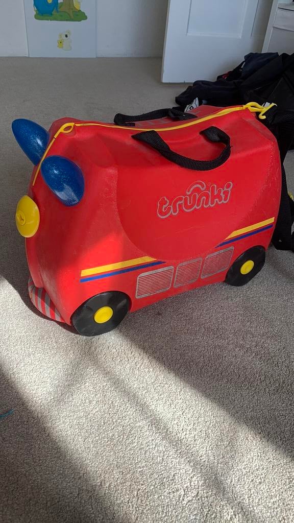 Trunki brandweer koffer, Wieltjes, Hard kunststof, Minder dan 50 cm, Ophalen of Verzenden