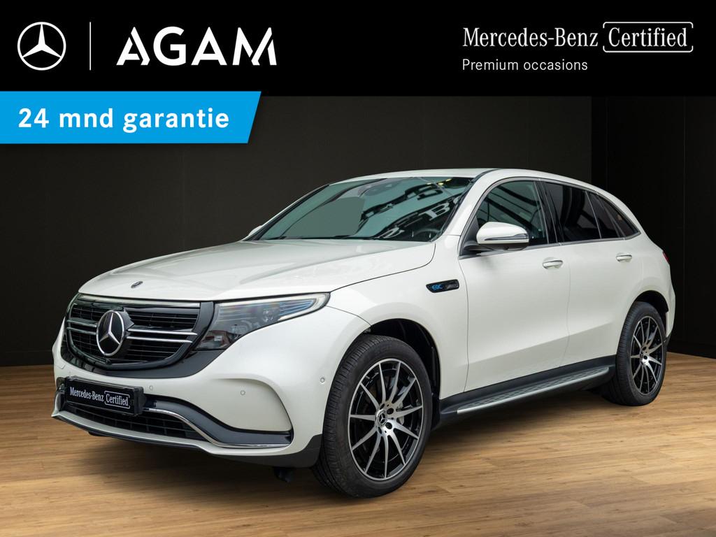 Mercedes-Benz EQC 400 4MATIC Business Solution AMG 80 kWh Sc, Automaat, Zwart, 80 kWh, Wit