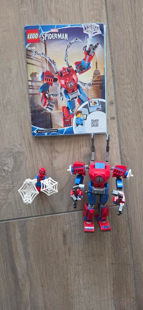 Lego spiderman 76146, Kinderen en Baby's, Speelgoed | Duplo en Lego, Gebruikt, Lego, Complete set, Ophalen of Verzenden