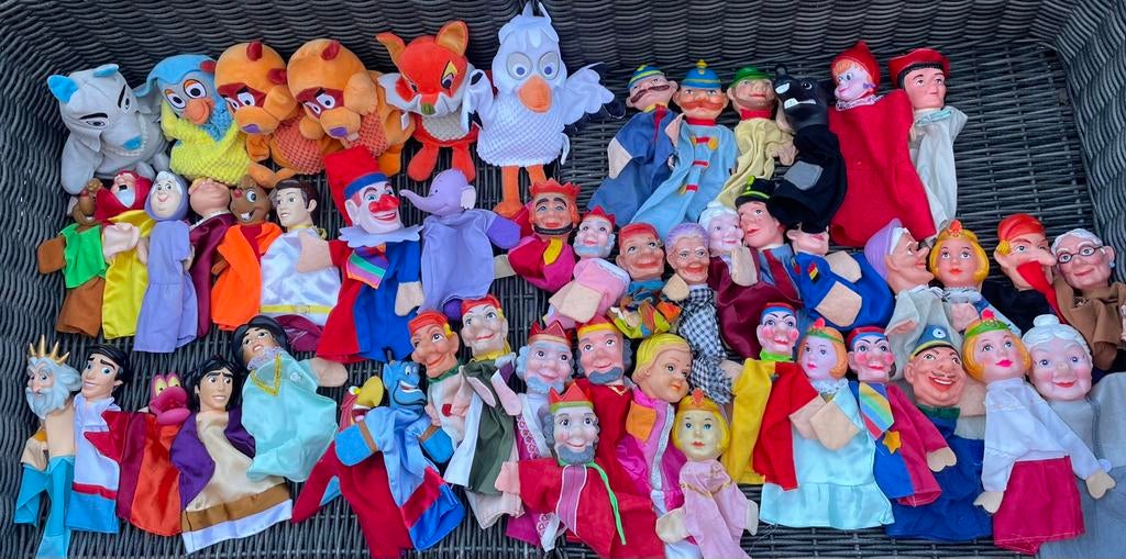 Verzameling spellen poppenkast pop en pop-up boeken en meer!, Ophalen of Verzenden