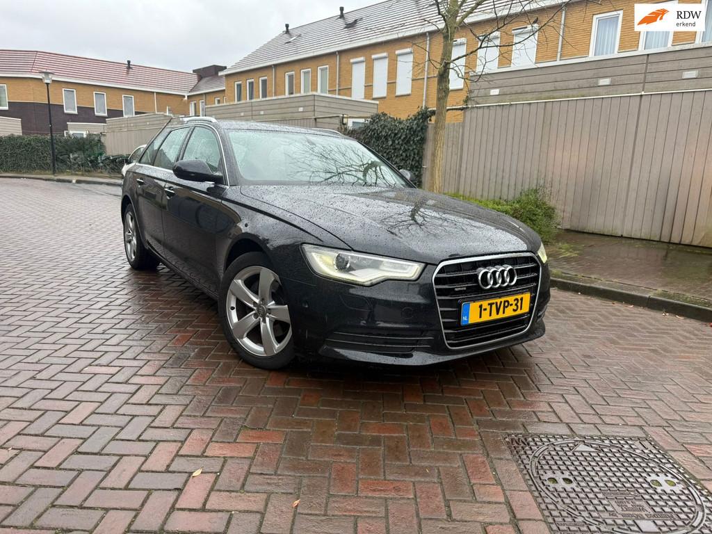 Audi A6 Avant 3.0 TDI quattro Pro Line S *BTW wagen*, Auto's, Automaat, Euro 5, Zwart, Zwart