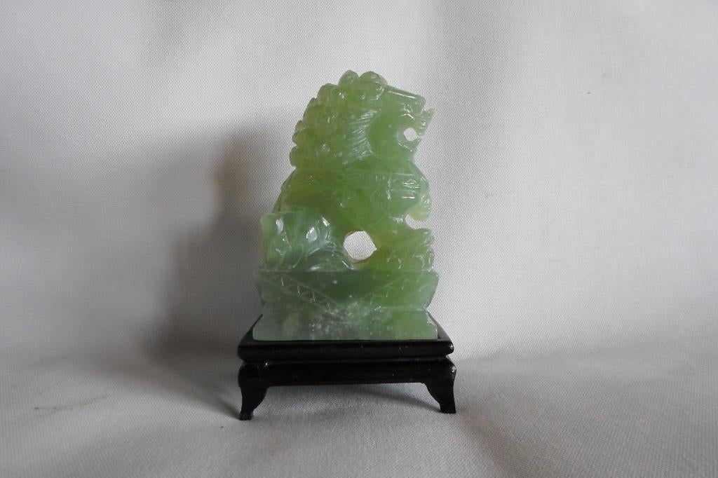 Foo Dog Jade, Antiek en Kunst, Ophalen of Verzenden