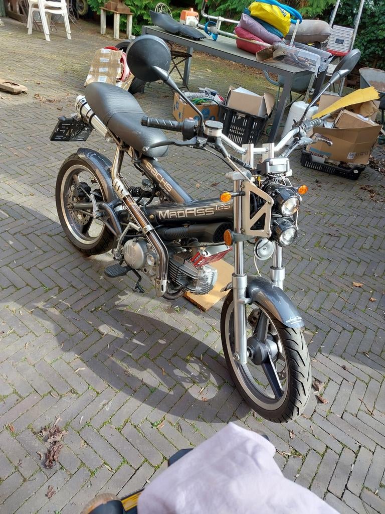 Sachs madass 125cc belgisch kenteken, Ophalen of Verzenden, Overige typen