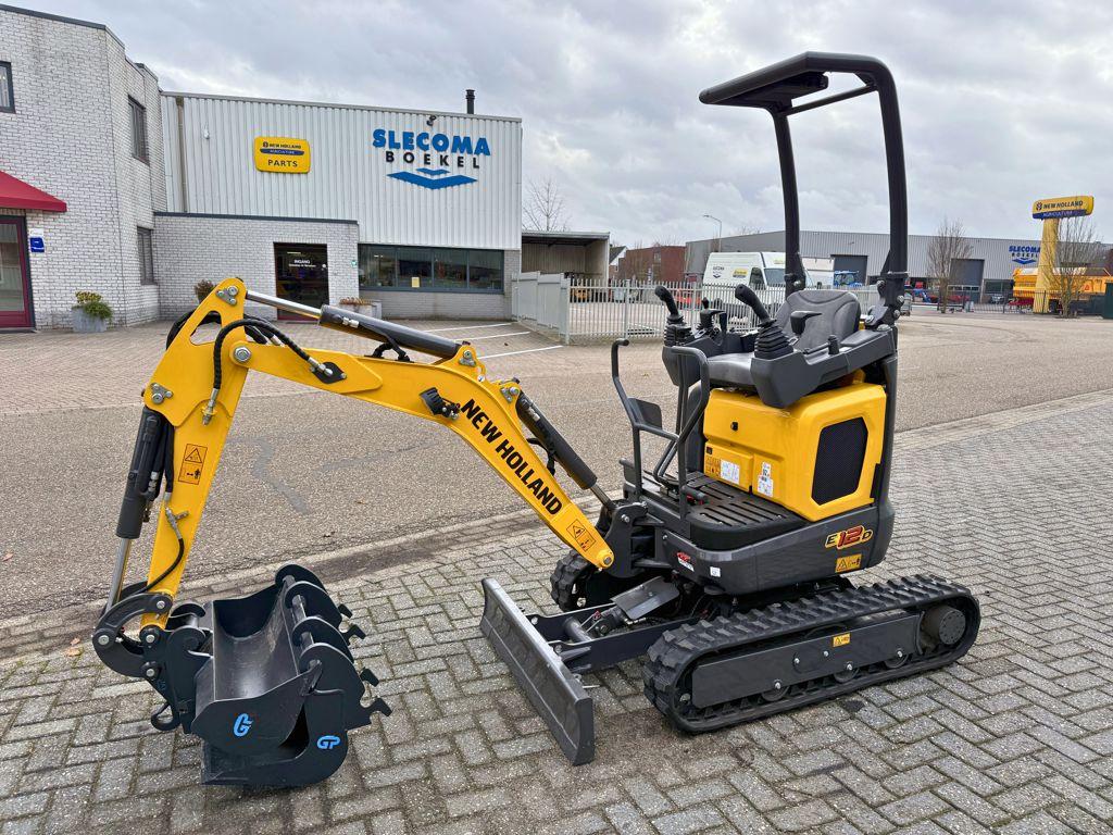 New Holland E12D Minigraver, Graafmachine