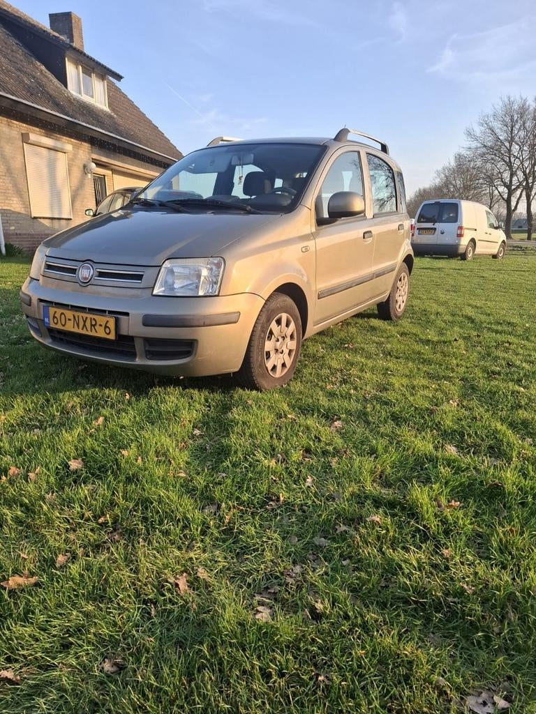 Fiat Panda 1.2 2010 Beige Nieuwe APK, Auto's, Fiat, Stof, 1242 cc, Beige, Origineel Nederlands