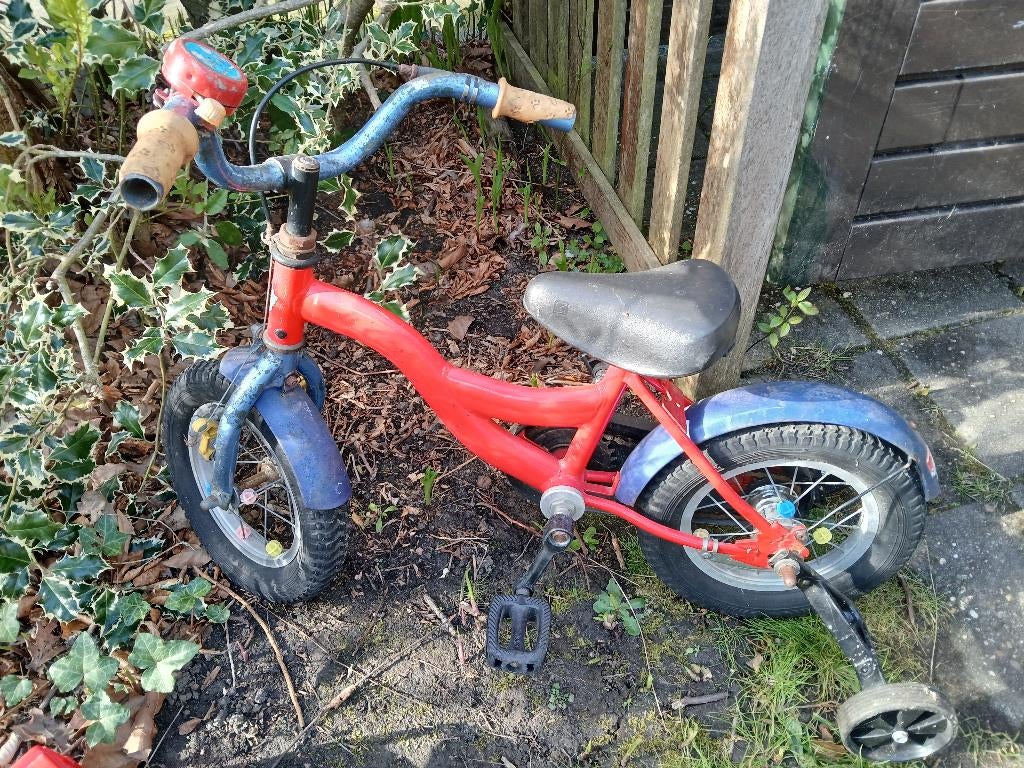 Fiets met zijwieltjes kettler, bieden, Ophalen, Gebruikt, Minder dan 16 inch, Zijwieltjes