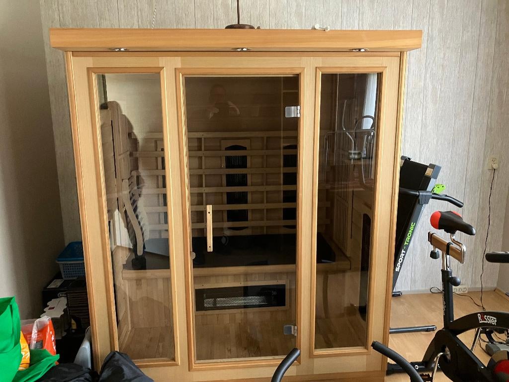 infrarood sauna, Ophalen, Gebruikt, Infrarood, Complete sauna