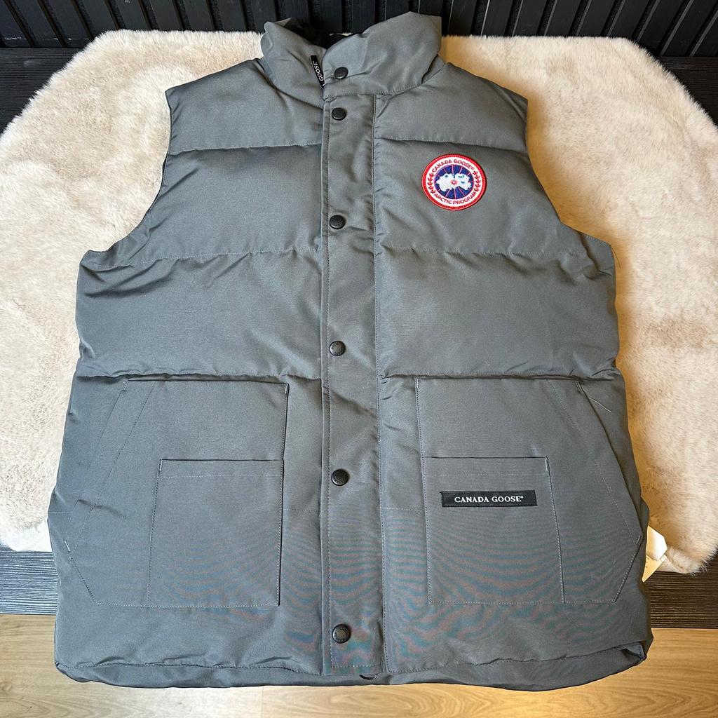 Heren Canada Goose Bodywarmer – Grijs – S-XL – Nieuw, Kleding | Heren, Bodywarmers, Grijs, Ophalen of Verzenden