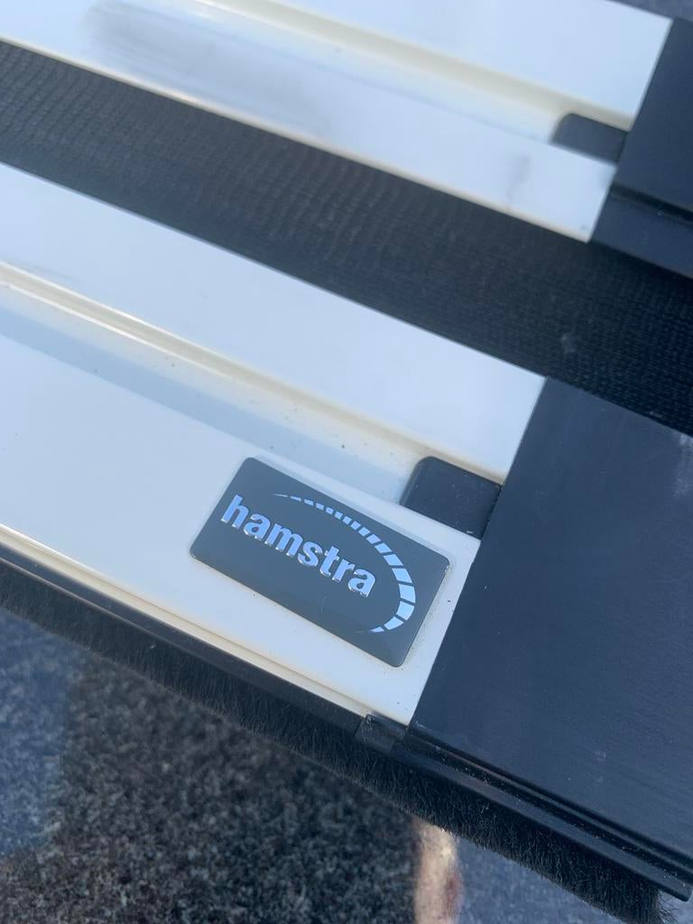 Hamstra. Plissé hor., Minder dan 50 cm, Gebruikt, 200 cm of meer, Wit