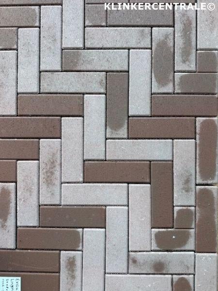 67,2m2 rood bruin 24x8x8cm Excludenzo betonklinkers lingefor, Excluton BV, Waalbandijk 155 6651 KD Druten, Klinkers, Nieuw