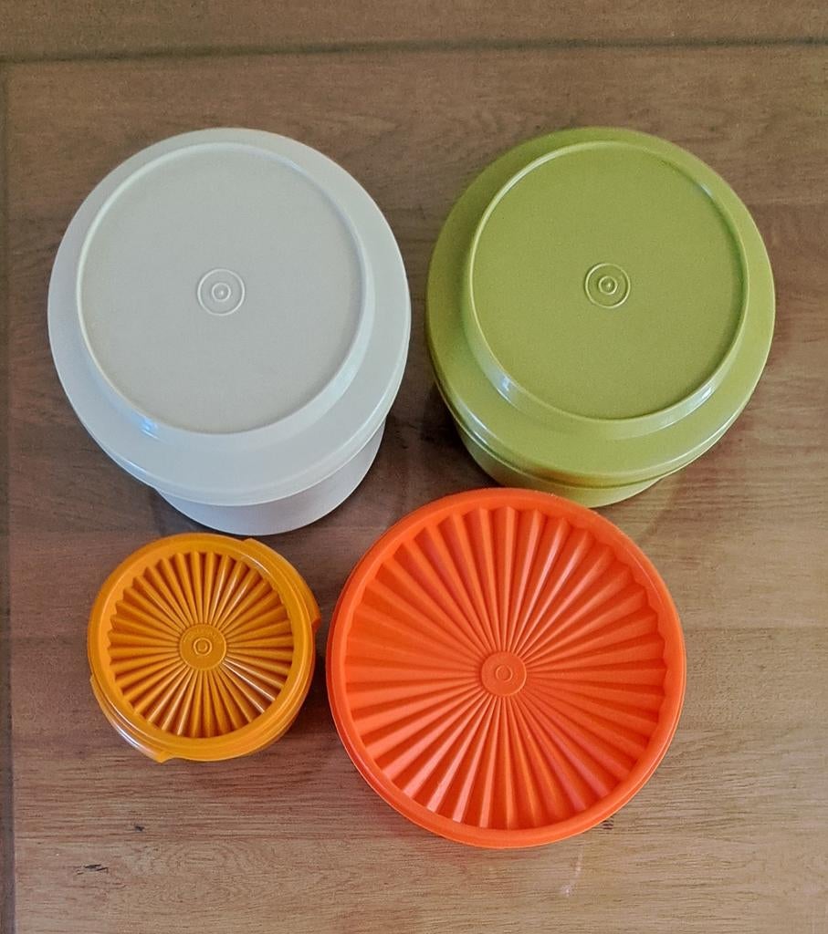 Tupperware koektrommel trommels vinted, Ophalen of Verzenden, Groen, Overige typen