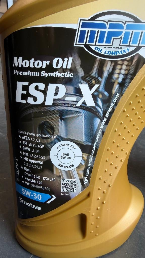 Mpm Motorolie 5w30, Ophalen of Verzenden