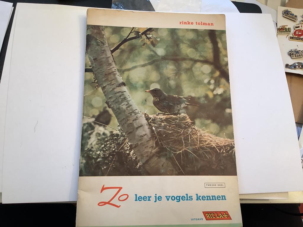 Plaatjesboek Rizla Zo leer je vogels kennen 2 compleet, Ophalen of Verzenden