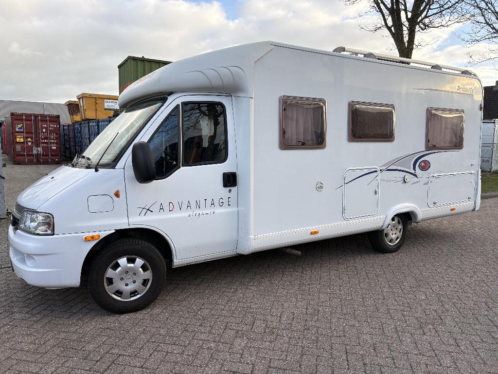 Dethleffs Avantage Elegance, Caravans en Kamperen, Campers, Ringverwarming, Fiat, Particulier, Koelkast