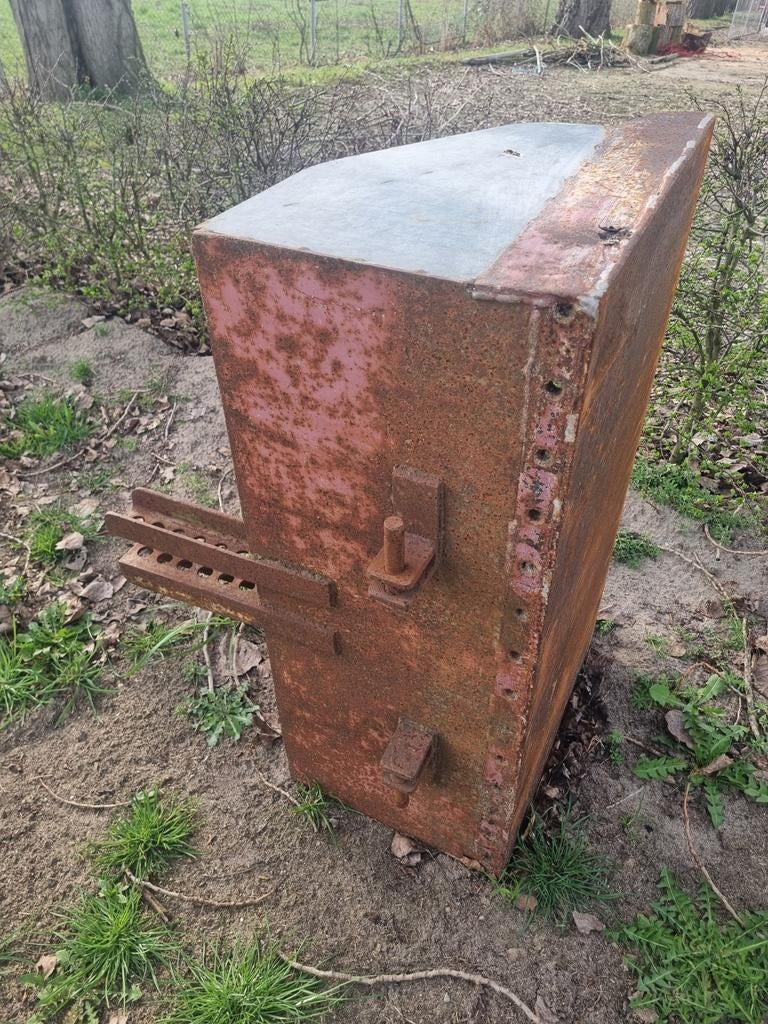 Grondbak voor tractor, Ophalen