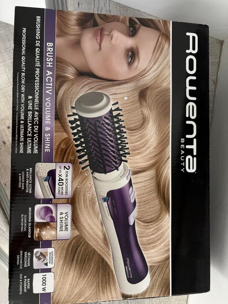 Rowenta brush activ, Sieraden, Tassen en Uiterlijk, Uiterlijk | Haarverzorging, Ophalen of Verzenden, Nieuw
