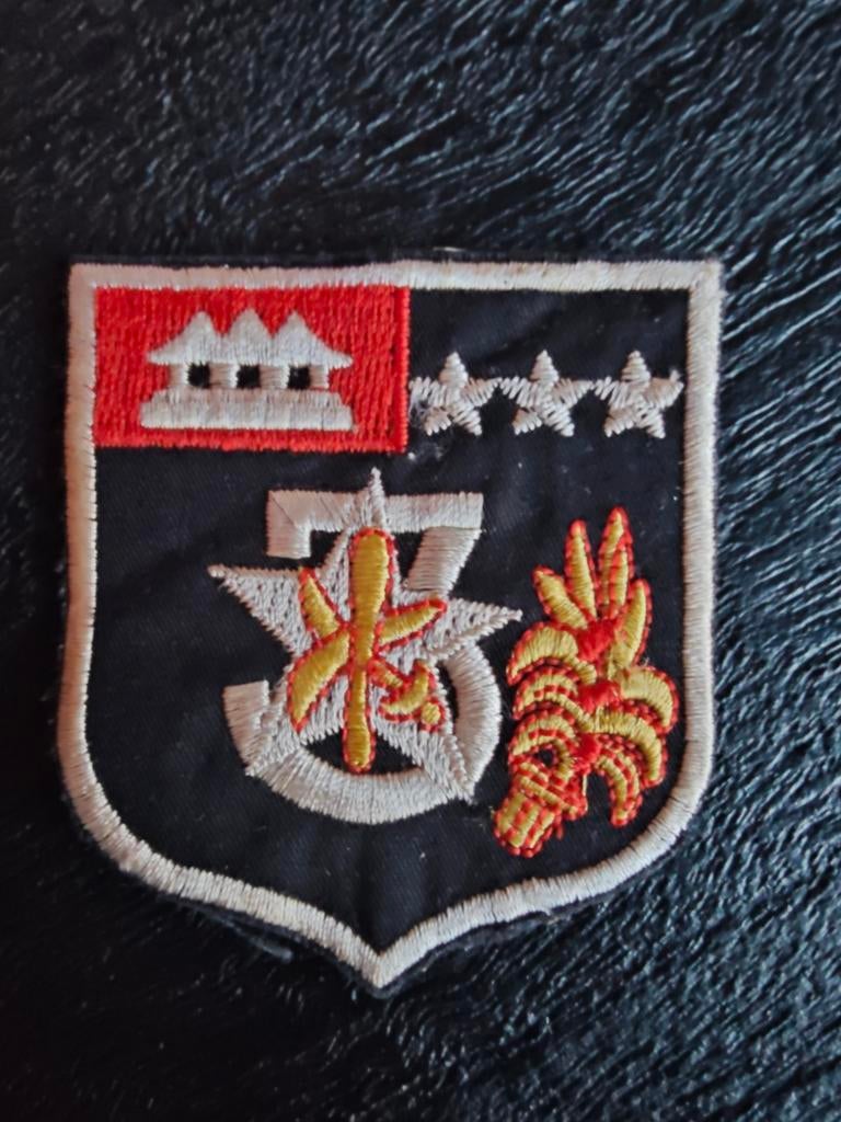 Patch Cambodja, Ophalen of Verzenden, Luchtmacht, Nederland, Embleem of Badge
