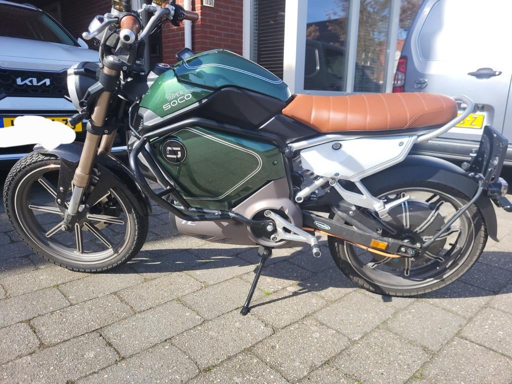 Super soco tc (2021) met valbeugels, Ophalen, Gebruikt, Super Soco, Maximaal 45 km/u