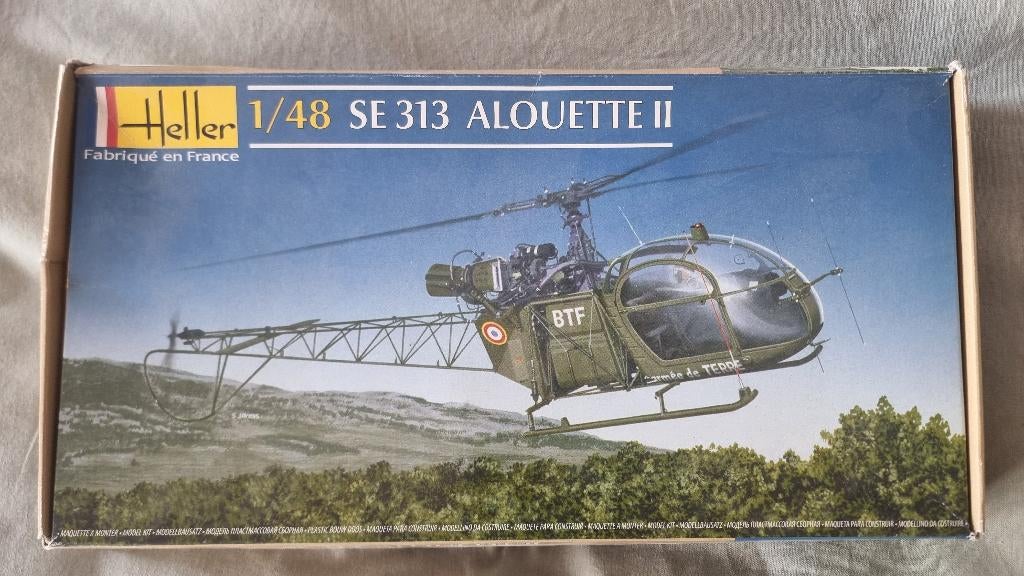 1/48 SE 313 Alouette II, Ophalen of Verzenden, Groter dan 1:72, Overige merken