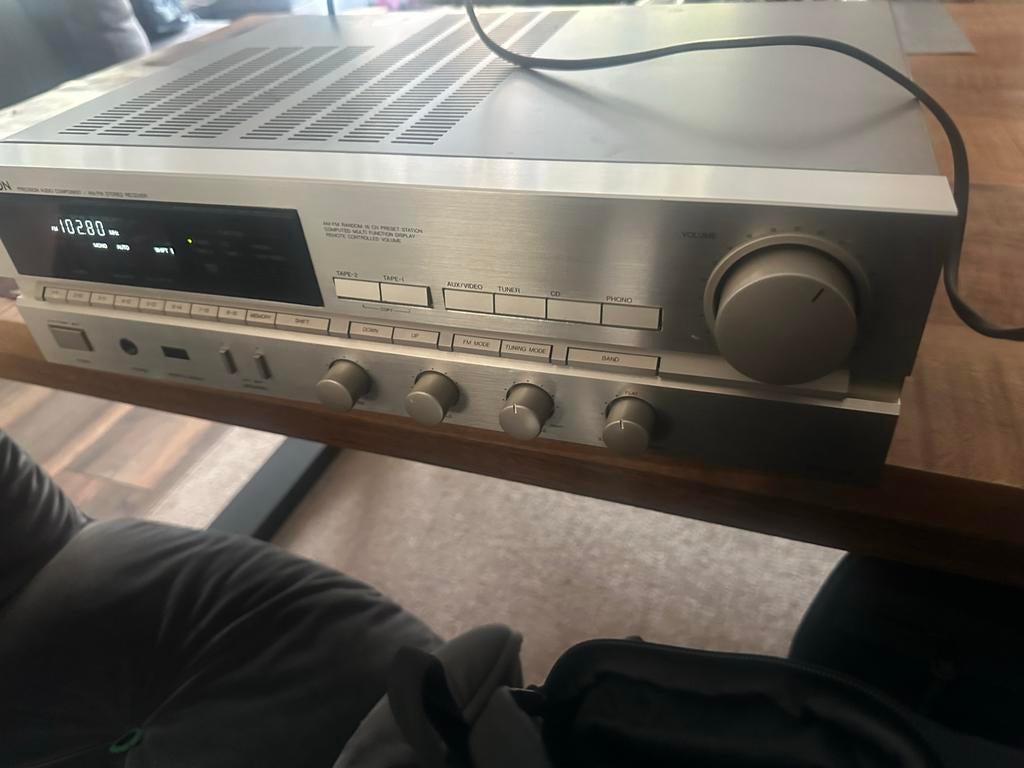 Denon DRA-425R Stereo Receiver, Audio, Tv en Foto, Versterkers en Receivers, Gebruikt, Denon, Ophalen of Verzenden, 120 watt of meer