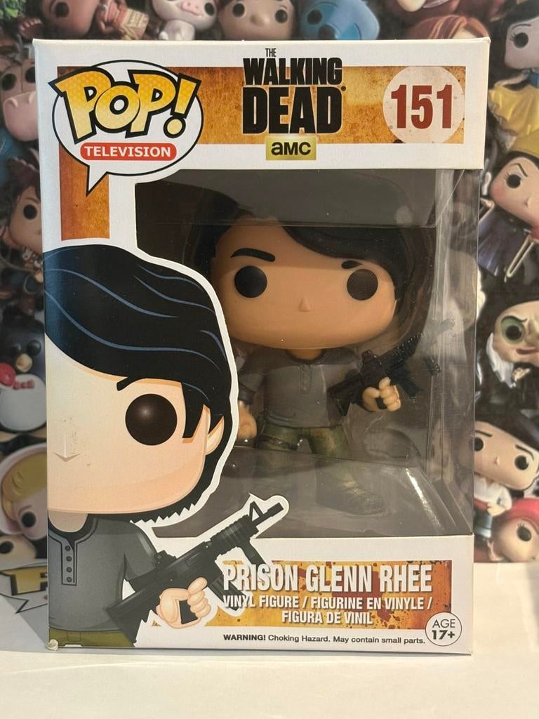 Funko pop Prison Glenn Rhee 151 the walking dead AMC, Ophalen of Verzenden, Zo goed als nieuw