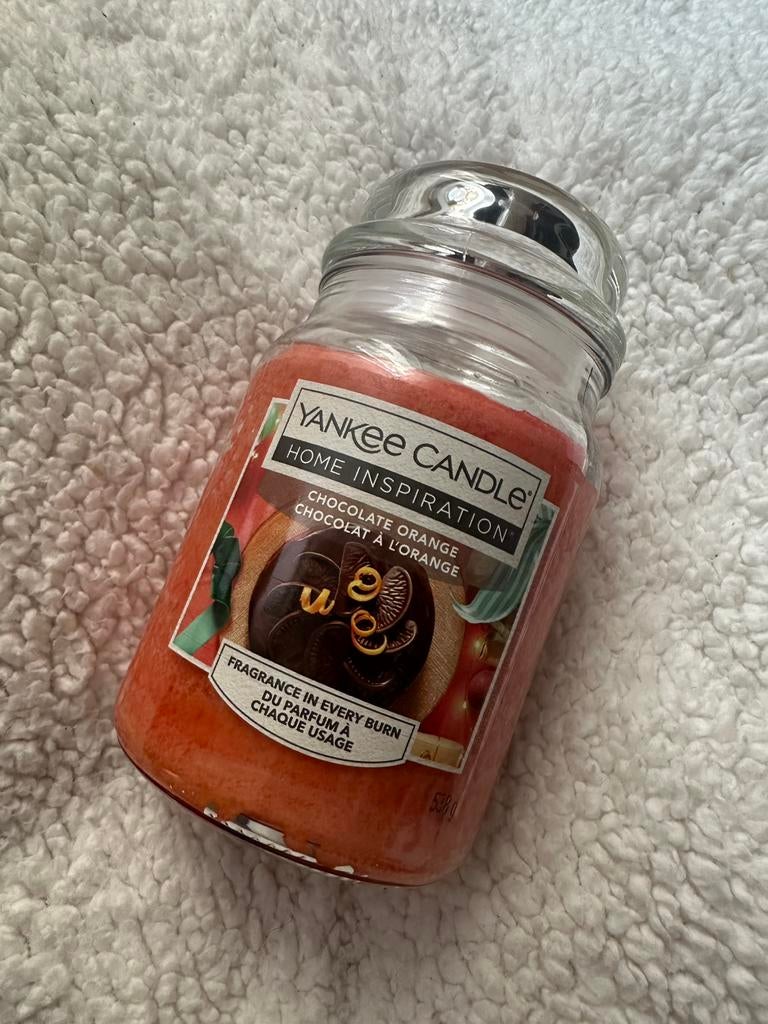 Yankee Candle - Chocolate Orange, Overige materialen, Nieuw, Ophalen of Verzenden, Kaars