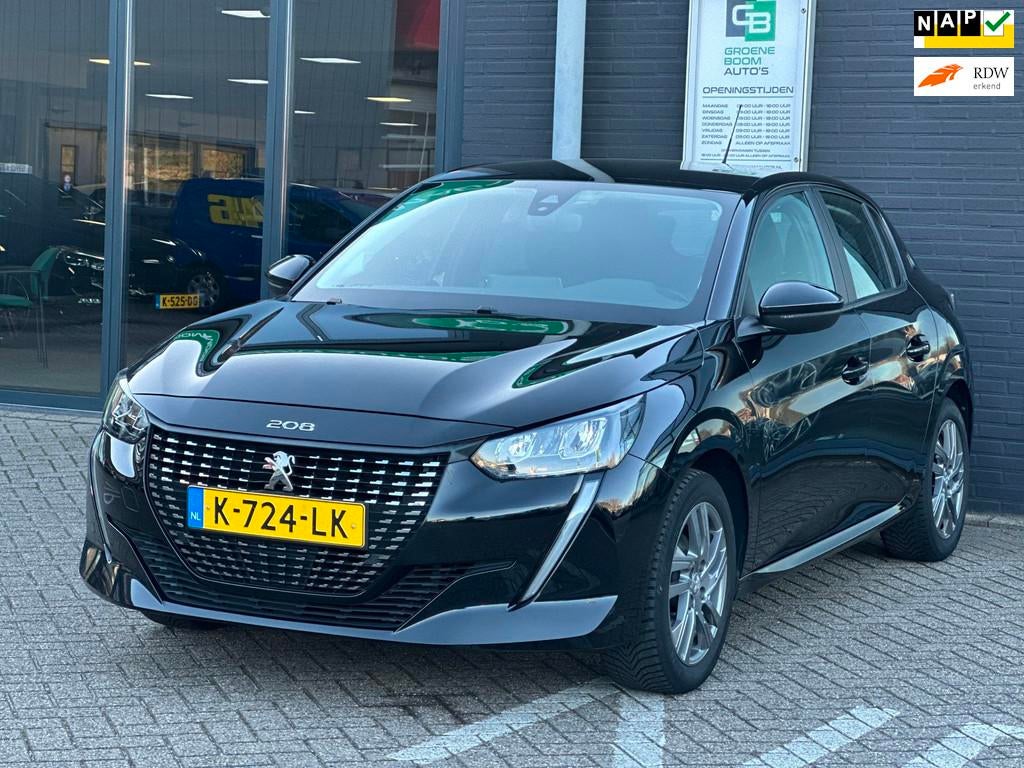 Peugeot 208 1.2 PureTech Blue Lease Active/1STE EIG/CARPLAY/, Auto's, Peugeot, Voorwielaandrijving, Stof, Euro 6, 1199 cc