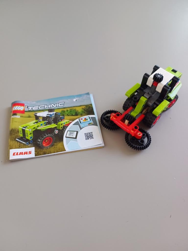 Lego Technic 42102 Claas Xerion Tractor, Lego, Compleet, Ophalen of Verzenden, Zo goed als nieuw