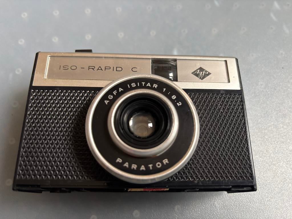 Agfa Iso-Rapid C camera - Vintage compact camera, Audio, Tv en Foto, Fotocamera's Analoog, Gebruikt, Compact, Overige Merken, Ophalen of Verzenden