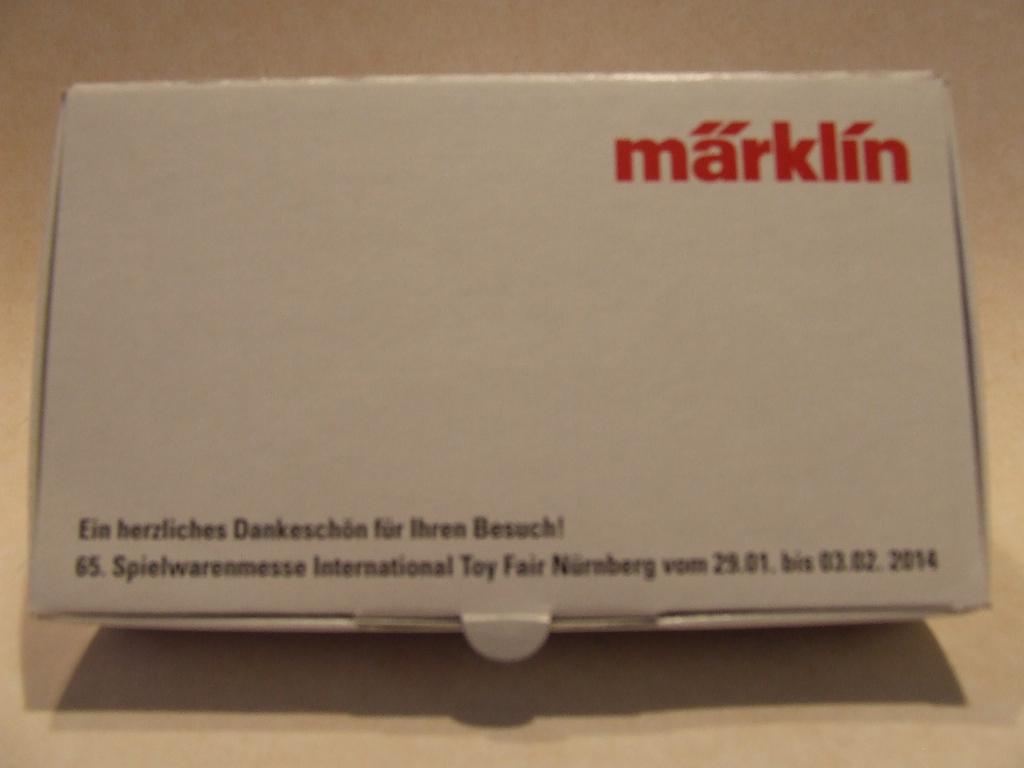 MARKLIN spoor Z Messewagen 2014 Spielwarenmesse Nurnberg, Gelijkstroom, Ophalen of Verzenden, Märklin, Nieuw