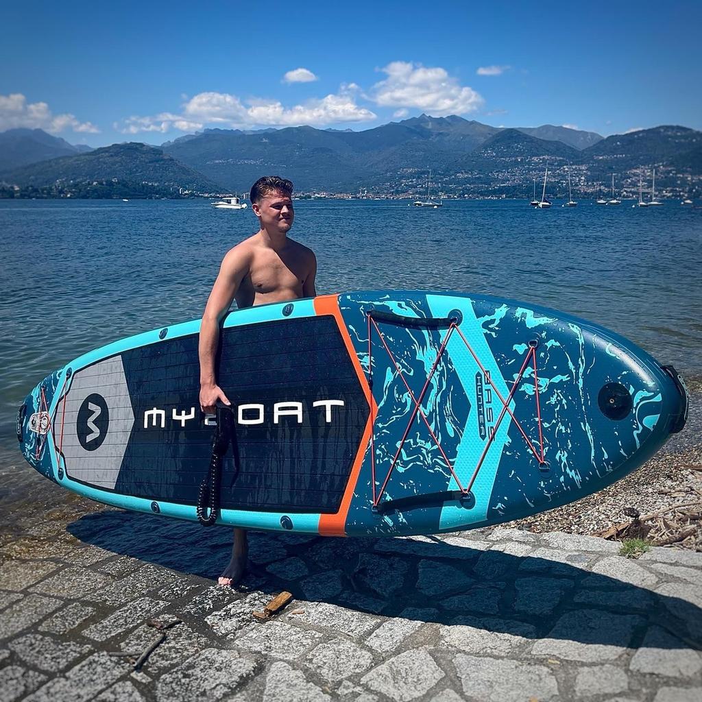 Sup set, 1 peddel, 350x89x15 cm, Luxe Stand Up Paddle Board, Watersport en Boten, Suppen, Ophalen, Nieuw, SUP-boards