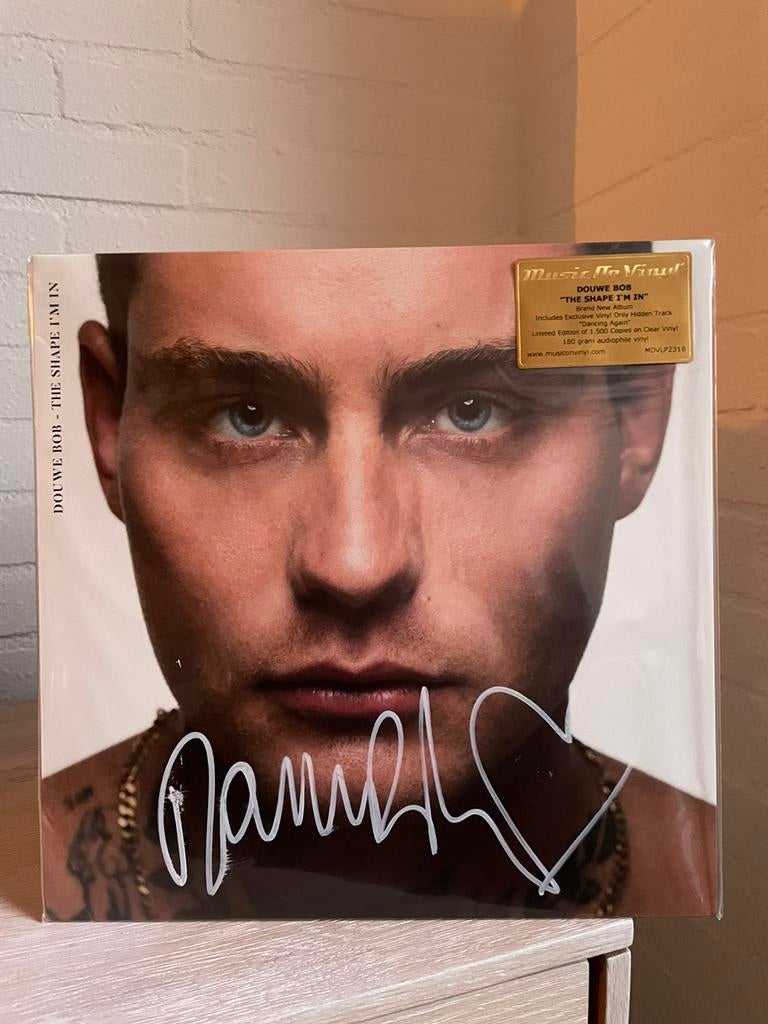Douwe Bob - The Shape I'm In GESIGNEERD Limited Clear Vinyl, Inclusief binnenhoes, 2020 tot heden, Ophalen of Verzenden, 12 inch