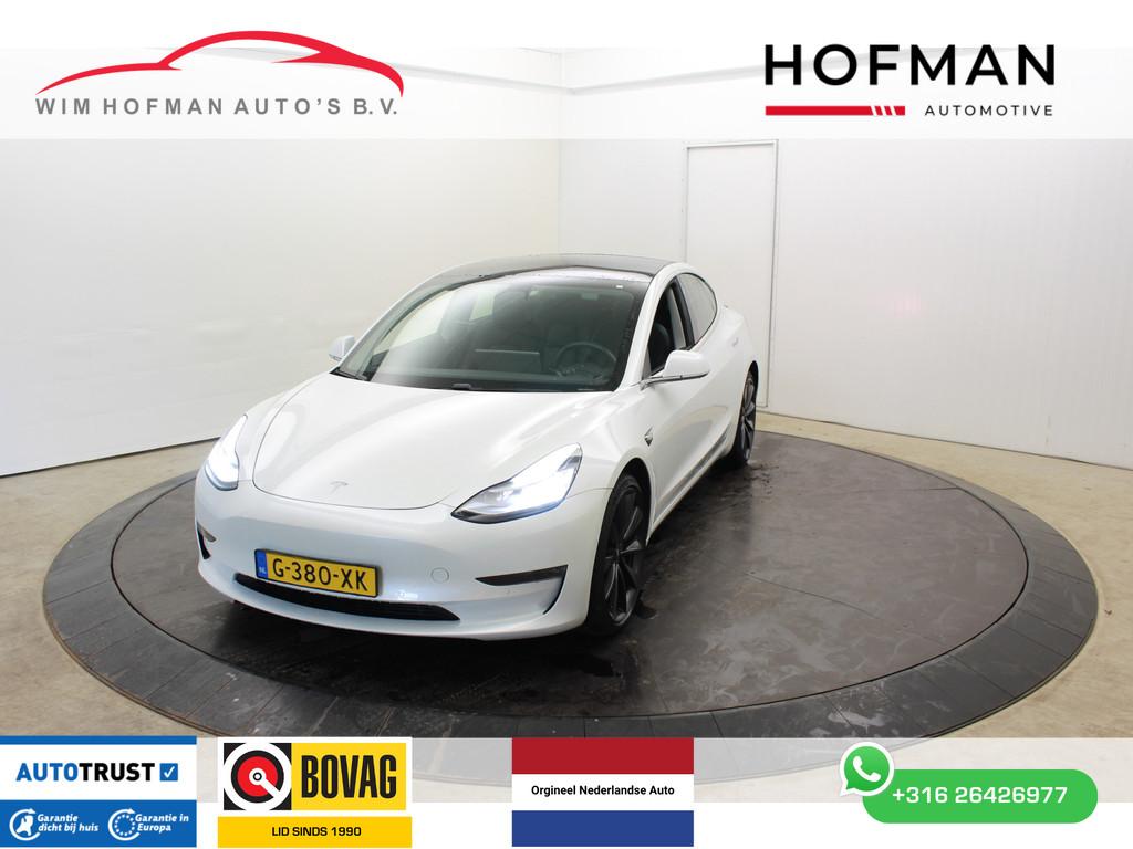 Tesla Model 3 Performance AWD 75 kWh SOH 86% 464PK 20 inch A, Met garantie (alle), Wit, Vierwielaandrijving, Autotrust