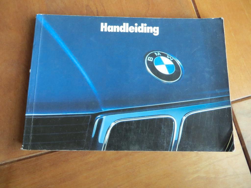 Instructieboek BMW 5-serie E34 520i 525i 530i 535i 524td '88, Ophalen of Verzenden