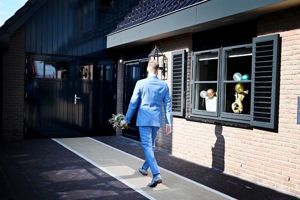 Jute loper met kant voor trouwdag of feest, Hobby en Vrije tijd, Feestartikelen | Verhuur, Ophalen, Gebruikt, Geboorte of Huwelijk