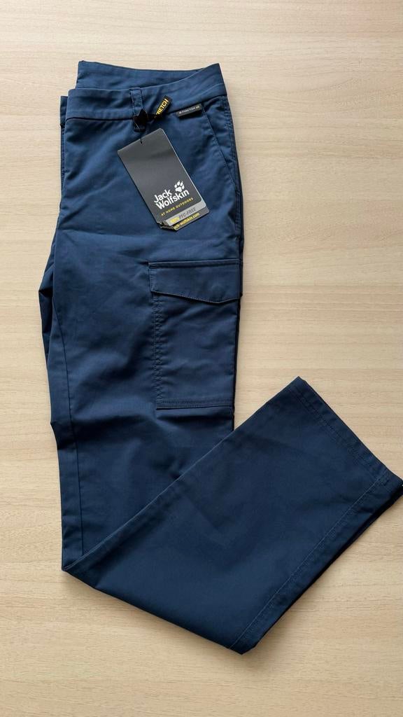 Jack Wolfskin Dames Broek - Navy - Maat 38, Ophalen of Verzenden, Nieuw, Maat 38/40 (M), Blauw