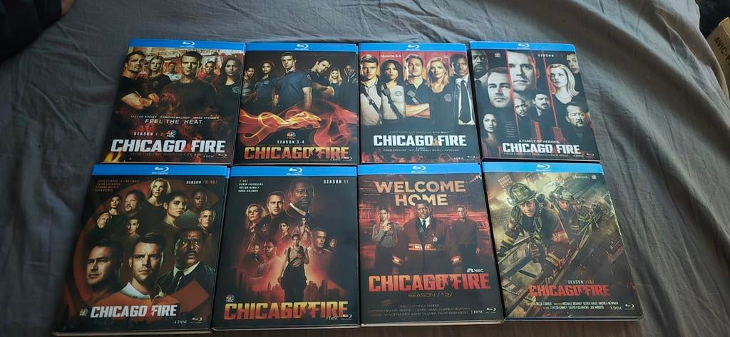 chicago fire blu ray box set 1 tot 13, Ophalen of Verzenden, Zo goed als nieuw, Vechtsport, Cursus of Instructie