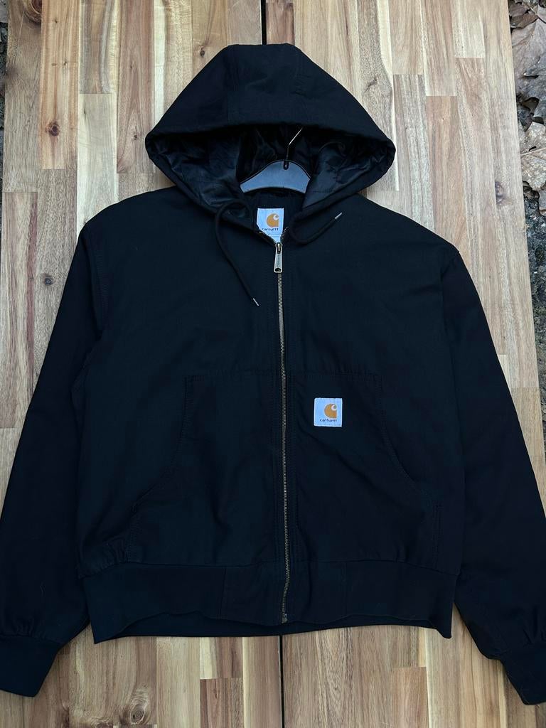 Carhartt Detroit Jacket - Zwart, Kleding | Heren, Jassen | Winter, Zo goed als nieuw, Maat 48/50 (M), Zwart, Ophalen of Verzenden