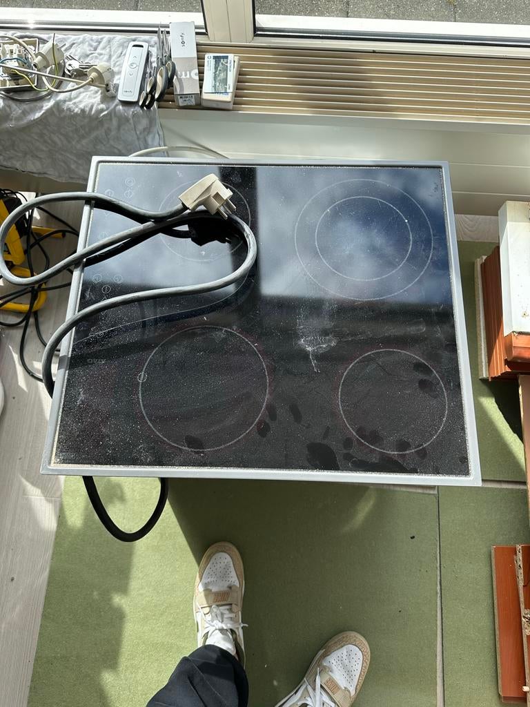 Atag inductiekookplaat, Witgoed en Apparatuur, Gebruikt, Inbouw, Inductie, 4 kookzones